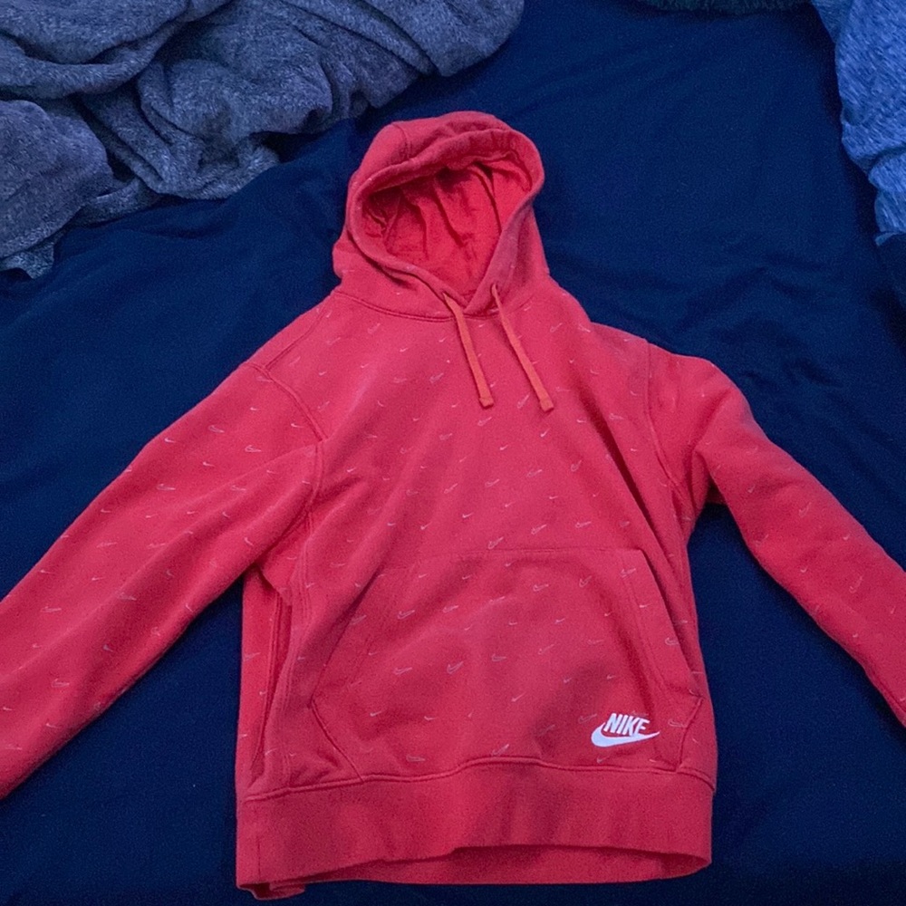 Orange Nike Hoodie